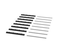 APC NetShelter - Fixation pour rack - noir (pack de 8)