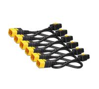 APC NetShelter - Kit cordon d'alimentation - Verrouillable - 6 câbles - 0,61m - Professionnels