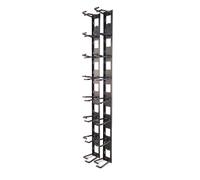 APC NetShelter - Organisateur câbles vertical - Rack - 8 anneaux - 0U - Professionnels