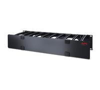 APC NetShelter - Passe-câbles horizontal - 2U - Profondeur 15 cm - 1 côté avec capot - Professionnels