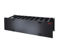 APC NetShelter - Passe-câbles horizontal - 3U - Profondeur 15 cm - 1 côté avec capot - Professionnels