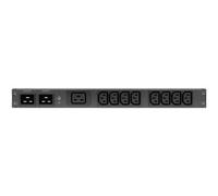 APC Automatic Transfer Switch AP4423A - (8x) C13 + (1x) C19, 3680W, montable en rack 1U