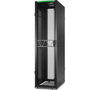 APC NetShelter SX Gen 2 - Armoire réseau - 2258 (H) x 600 (l) x 1070 (P) mm, avec côtés, pose au sol, noire, 48,3 cm (19")