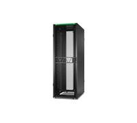 APC NetShelter SX - Rack armoire - 2258 H x 750 W x 1200D mm, avec les côtés - sur le sol - noir - 48U - 19" - Conformité TAA - pour P/N: