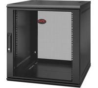 APC NetShelter WX 12U Single Hinged Wall-mount Enclosure 600mm Deep Rack monté sur le mur Noir