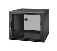 APC NetShelter WX AR109SH6, 9U, armoire de brassage 19 pouces, montage mural, pré-assemblé, profondeur 600 mm