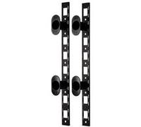 APC - Panneau d'agencement de câbles de rack - noir - 0U - pour P/N: SMX1000CUS, SMX1500RM2UCNCUS, SMX1500RM2UCUS, SMX2KR2UX145, SMX3KR2UNCX145, SMX750CUS Noir G