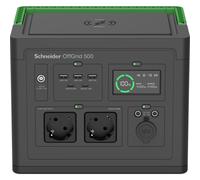 APC PPS500-GR Station d'Alimentation Portable Li-Ion 517Wh, Sortie CA 500W (749W Totale), Ports USB-A/USB-C, Recharge Sans Fil, Écran LCD
