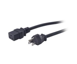 APC Pwr Cord, 15A, 100-120V, C19 to 5-15 Noir 2,5 m