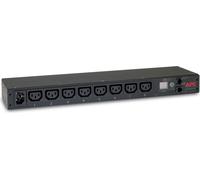 Apc Rack Pdu, Metered, 1U, 12A/208V, 10A/230V, (8) C13