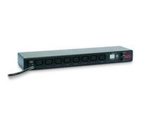 APC Netshelter - Bandeau de prises commutées rackable - 1U 12A 208V 10A 230V
