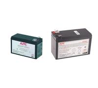 APC RBC17 - Batterie de Remplacement pour Onduleur BE700G-FR, BK650EI & APCRBC110 - BR550GI