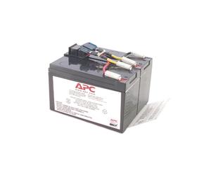 APC RBC48 Cartouche Batterie de Remplacement 12V 7Ah VRLA, 137x358x157mm, 5kg, Temp. Opération 0-40°C, pour Onduleur APC, RoHS