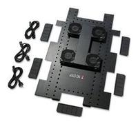 APC Roof Fan Tray - Tiroir pour ventilateur en rack - CA 208/230 V - noir - pour NetShelter SX Enceinte avec côtés G