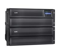 APC Smart-UPS X 3000 Rack/Tower LCD UPS Rack AC 208/230V 2700Watt 3000VA 1-phase RS-232 USB output connectors 12 4U Black
