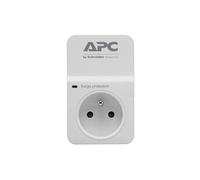 APC SurgeArrest Essentiel - Protection contre les surtensions - CA 230 V - connecteurs de sortie : 1 - France - blanc