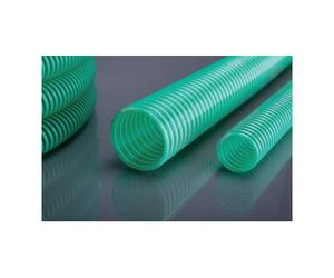 APD Schlauchtechnik Tuyau d'aspiration et de pression 10, 32x2,8mm, 50m vert/transparent APD Quantité:1