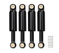 Apdler Amortisseur hydraulique en Alliage d'aluminium de 32mm, avec vis à Anneau en Caoutchouc, adapté aux pièces de Mise à Niveau 1/24 Micro-b 2WD Accessories(Black)