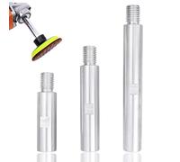 Apdvenk 3 Pièces Bielle d'Extension de Meuleuse d'Angle, M14 Rallonge de Meuleuse d'Angle, Barre de Connexion pour Polisseuse 75mm, 100mm, 140mm Adaptateurs Bielle pour Machines à Polir