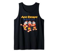 Ape Escape Retro Pipo Monkey Trio Y2K Video Game Débardeur