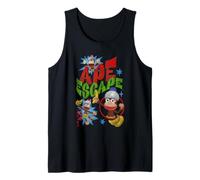 Ape Escape Vintage Red and Green Logo Collage Video Game Débardeur