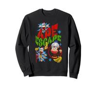 Ape Escape Vintage Red and Green Logo Collage Video Game Sweatshirt