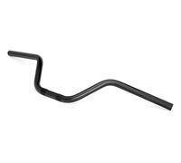 Ape Moto Guidon - 22mm (7/8 ") Pour Rampants, Brat Motos & Street Motos - Noir Alliage