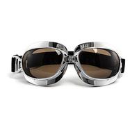 APEBAZY Lunettes de moto Sports Vintage Outdoor Eyewear Aviator Pilot Style Cruiser Scooter Goggle for Men,Women,Adults,Youths