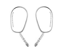 APEBAZY Paire de rétroviseurs de 8 mm pour motos avec angle de vision très large, sans angle mort, avec un champ de vision très large