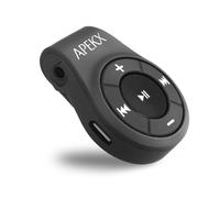 APEKX Clip Adaptateur Audio Bluetooth pour Casque, Casque, Haut-Parleur, récepteur sans Fil avec Micro pour appels Mains Libres et Musique