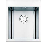 Apell Linear Plus Lnp40Fbc Lavabo 1 Vasque 40 X 51 Cm Sablé Encastré Plat