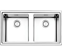 APELL Linear Plus LNP862IBC Lavabo 2 Baignoires 86 X 50 CM Bord 4 MM Brossé