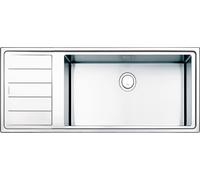 APELL Linear Plus LNPG1161ILBC Lavabo 116 X 50 CM Égouttoir SX Brossé