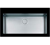APELL Pure PUG861IBC Lavabo Verre Trempé 87 X 51 CM Encastré 8 MM Satin