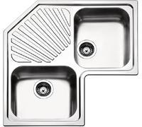 APELL ROAN2IBC Lavabo D’Angle 830 x 830 X 500 mm Brossé Inox Argent