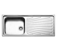 APELL TO1161IRBC TORINO ÉVIER À ENCASTRER Avec Égouttoir À Droite 116X50 CM