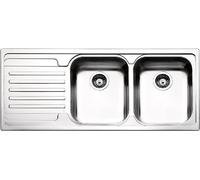 APELL Venezia VE1162ILBC Lavabo 2 Baignoires Égouttoir SX Brossé Encastré 8 M