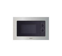 Apelson AMW 2000G X Micro-ondes encastrable 20 l avec grill 800 W, 5 niveaux de puissance, minuterie 30 min, décongélation par poids, installation en colonne 60 cm, plateau rotatif et LED