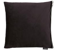APELT Housse de Coussin, Polyester, Noir, 46 x 46 x 0,5 cm
