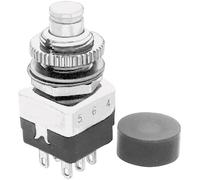 APEM 104450003 104450003 Bouton-poussoir 220 V/AC 2 A 2 x On/(Off) à rappel 1