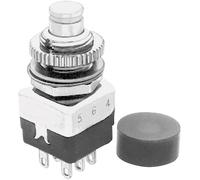 APEM 104450003 104450003 Bouton-poussoir 220 V/AC 2 A 2 x On/(Off) à rappel 1 pc(s)