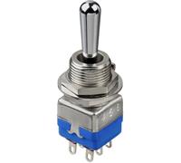 APEM 12149A 12000 Serie Interrupteur à levier 1 x On/Off/On 1 pc(s) Piece