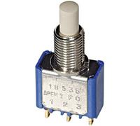 Apem Bouton-poussoir 18535CD 30 V/DC 0,1 A 1 x On/(On) à rappel 1 pc