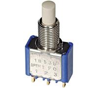 Apem Bouton-poussoir 18535CD 30 V/DC 0,1 A 1 x On/(On) à rappel 1 pc