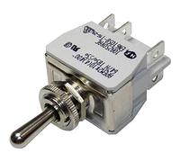 Apem Interrupteur à levier APEM 647H/2 2 x (On)/Off/(On) 250 V/AC 10 A momentané 1 pièce