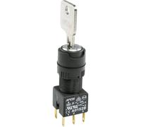 APEM A018323 A018323 Commutateur à clé 1 x 90 ° 1 pc(s)