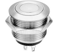 APEM AV09C7L3D2006 Bouton-poussoir antivandalisme 24 V/AC 0.05 A 1 x On/(On) à rappel rouge 1 pc(s)