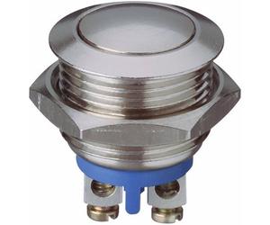 APEM AV1630C900 AV1630C900 Bouton-poussoir antivandalisme 48 V/DC 0.2 A 1 x Off/(On) à rappel 1 pc(s)