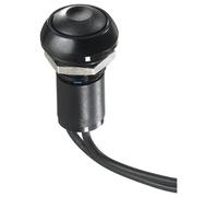 APEM IPR3FAD2 IP Series Bouton-poussoir 28 V/DC 5 A 1 x On/(Off) à rappel (Ø x H) 12 mm x 20 mm IP69K 1 pc(s)