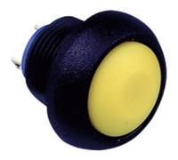 Apem Bouton-poussoir ISR3SAD200 125 V/AC 0,125 A 1 x Off/(On) à rappel 1 pc